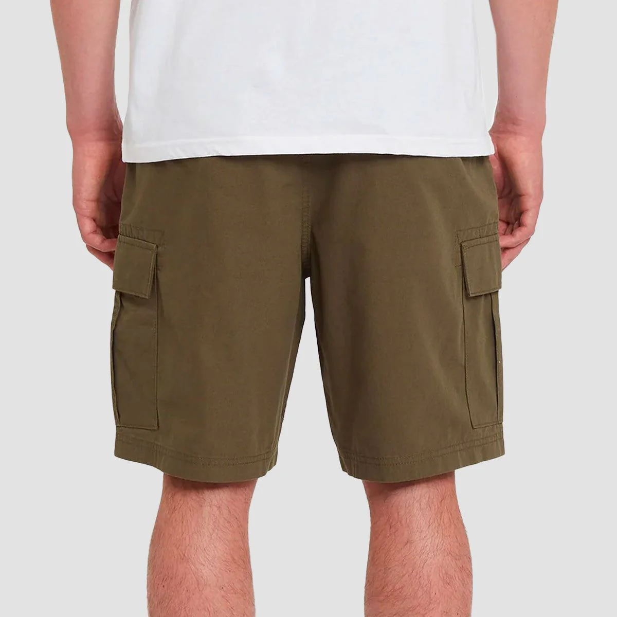 Volcom March Cargo Shorts Military - Image 3