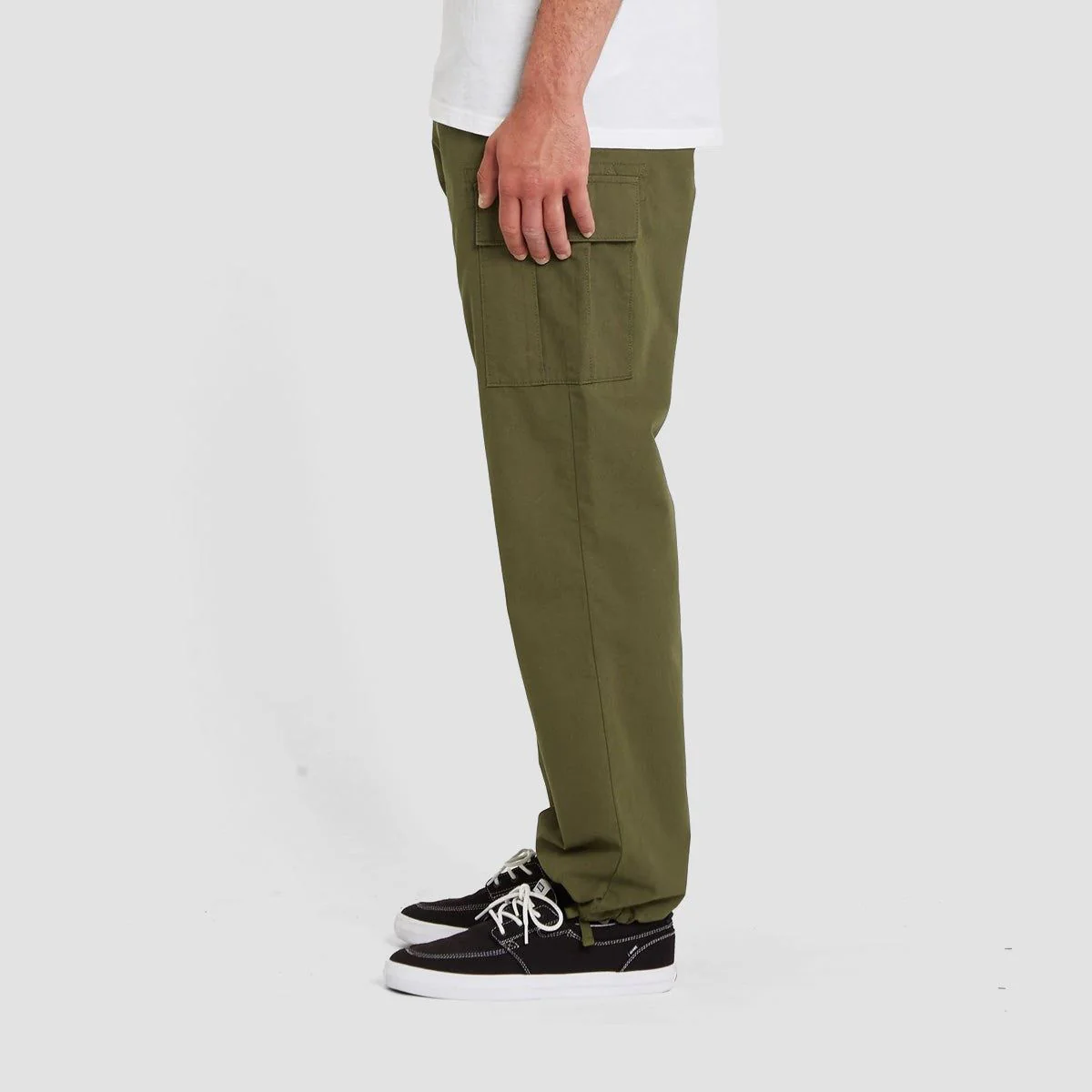 Volcom March Cargo Slub Pants Military - Image 2