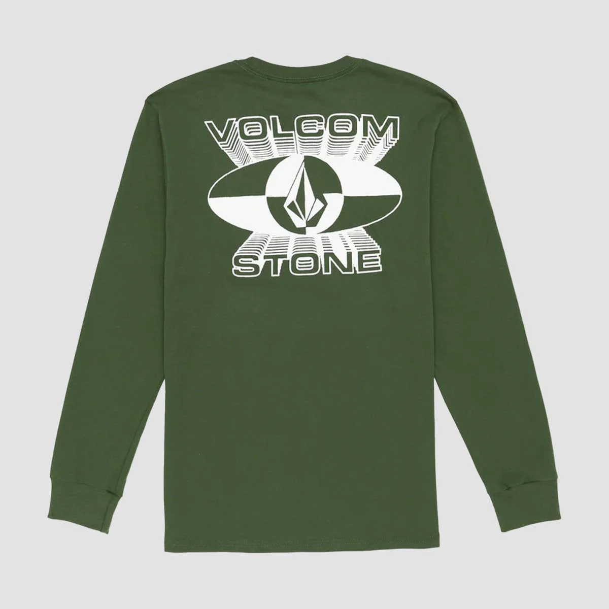 Volcom Masonite Longsleeve T-Shirt Dark Pine - Image 2