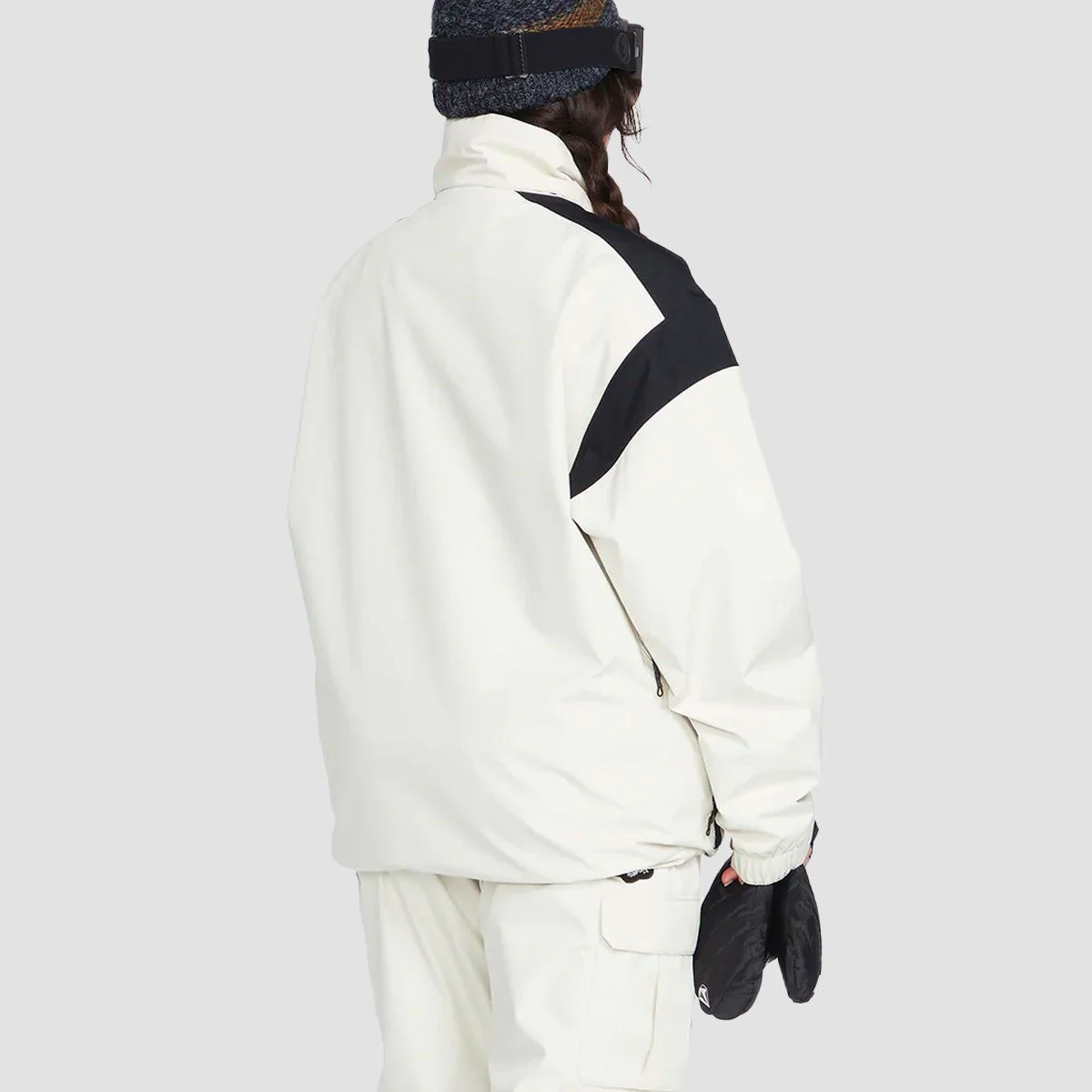 Volcom Melancon Gore-Tex Snow Jacket Off White - Womens - Image 2