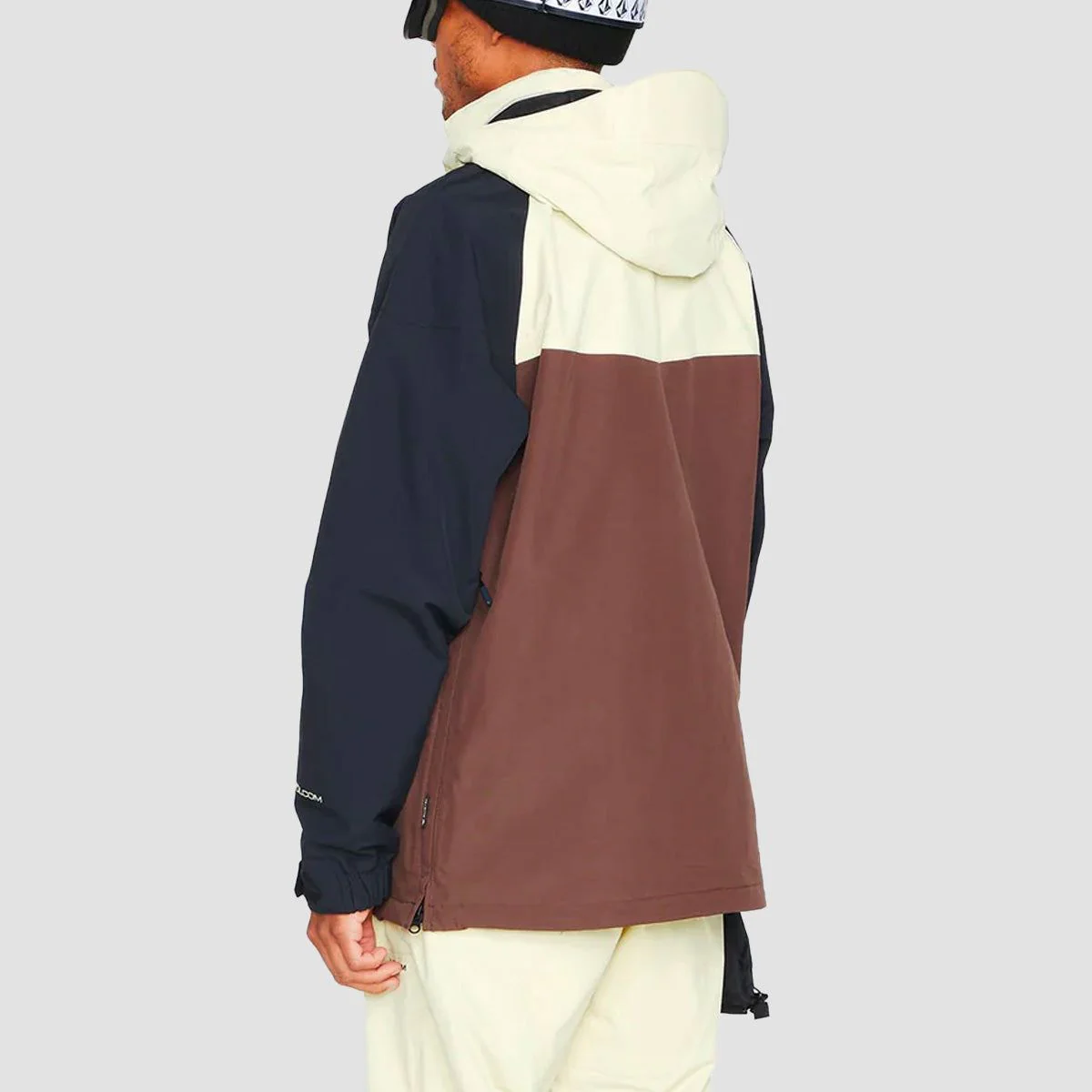 Volcom Melo Gore-Tex Pullover Snow Jacket Khaki - Image 2