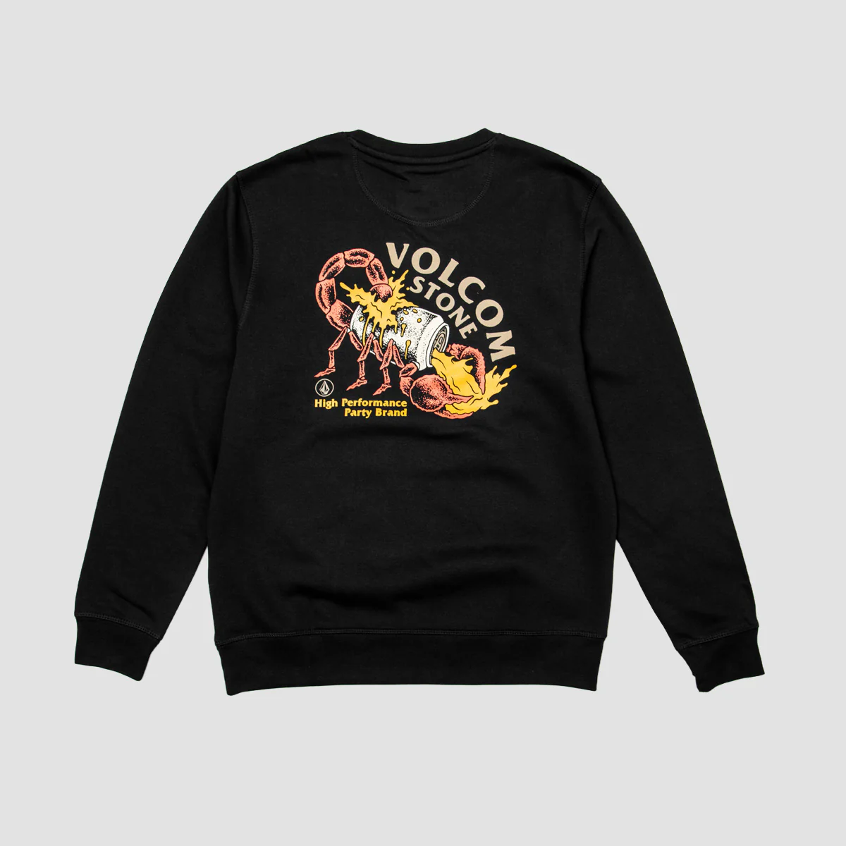 Volcom Merick Crew Sweatshirt Black