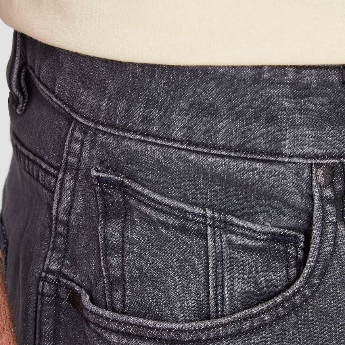 Volcom Modown Relaxed Fit Jeans Easy Enzyme Grey - Image 3