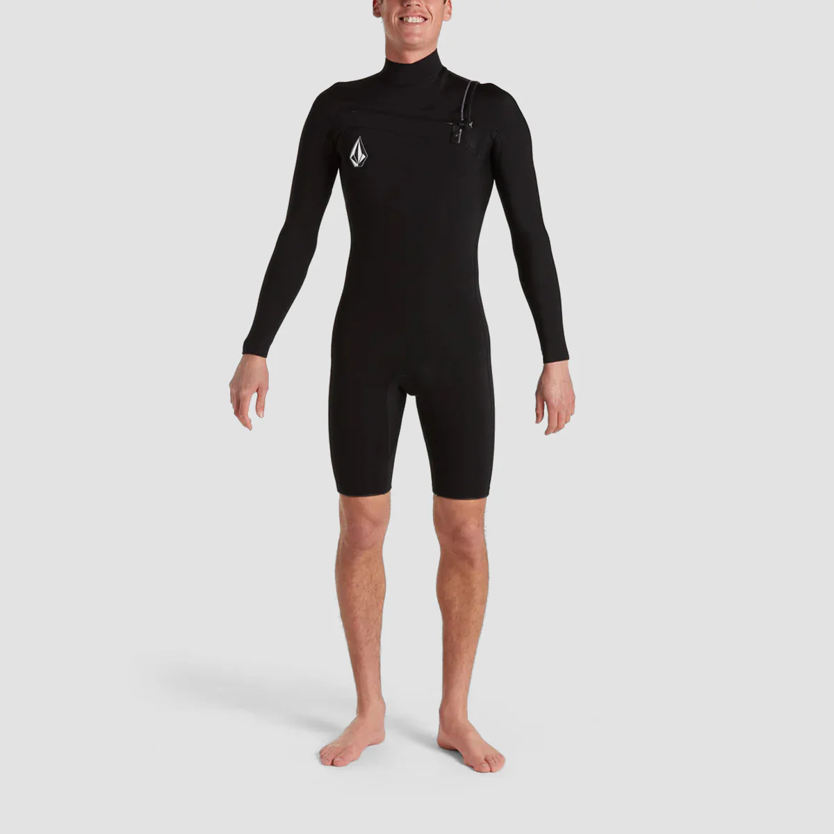 Volcom Modulator 2/2mm Longsleeve Spring Wetsuit Black