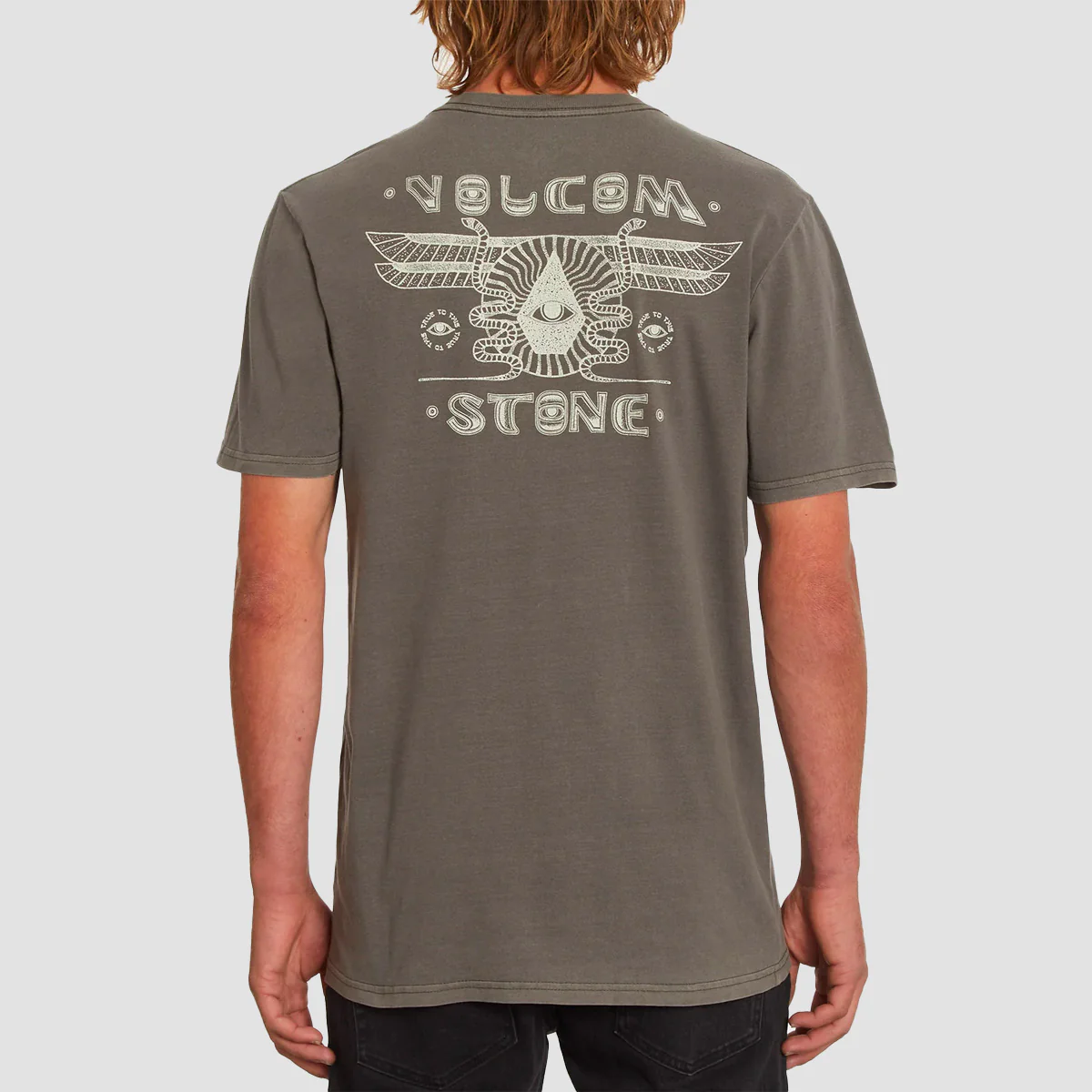 Volcom Mystic Magic T-Shirt Storm Cloud - Image 2