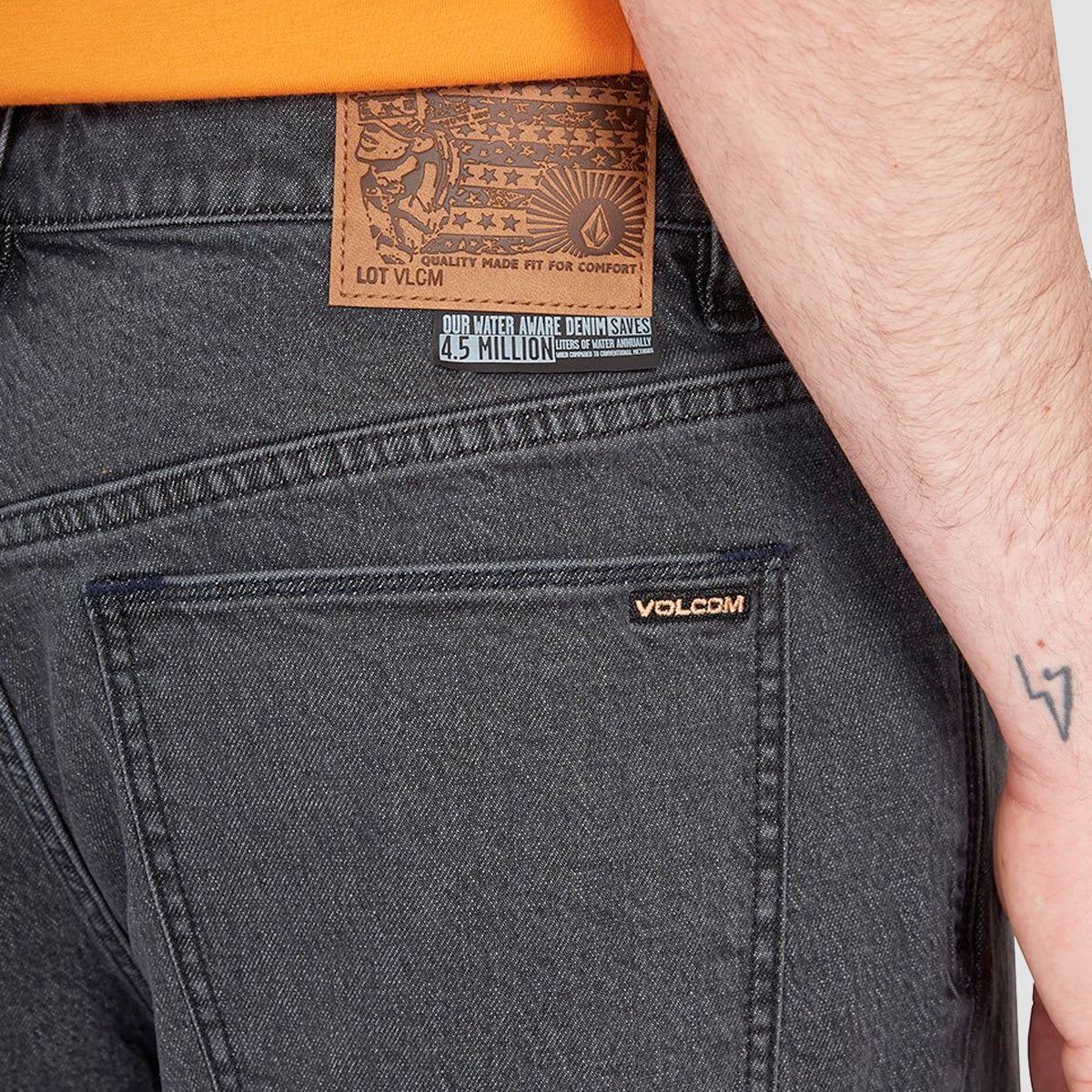 Volcom Nailer Denim Jeans Stoney Black - Image 3