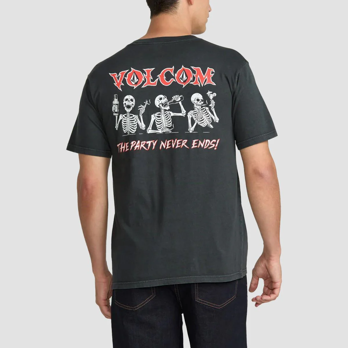 Volcom Never Ends T-Shirt Stealth - Image 2