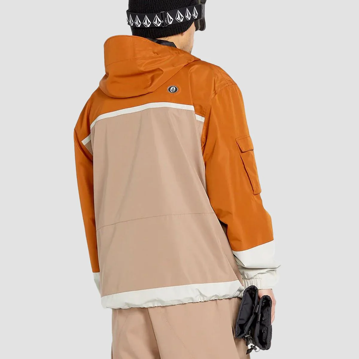 Volcom Nightbreaker 20K Snow Jacket Chestnut Brown - Image 2