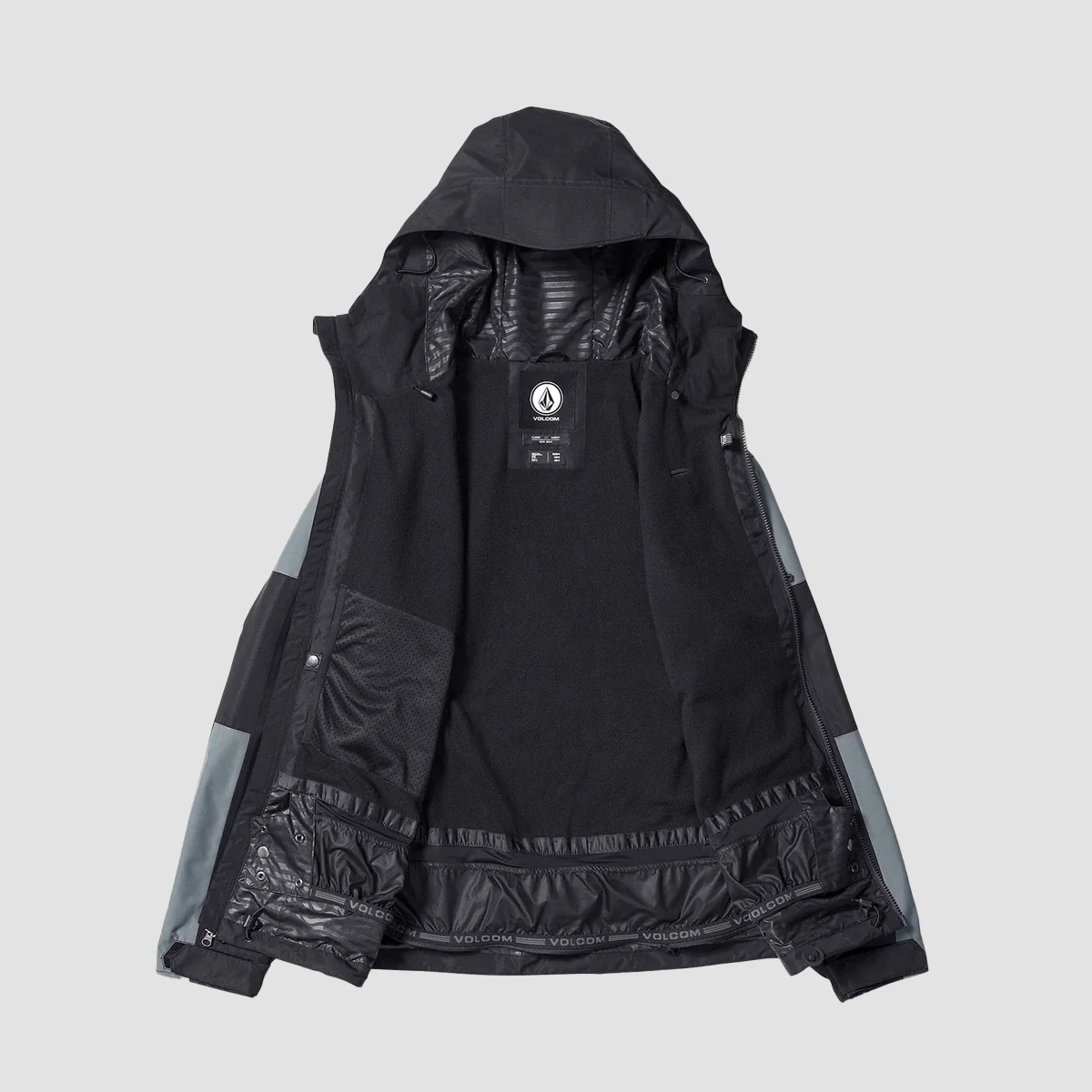 Volcom Nightbreaker Snow Jacket Black - Image 3