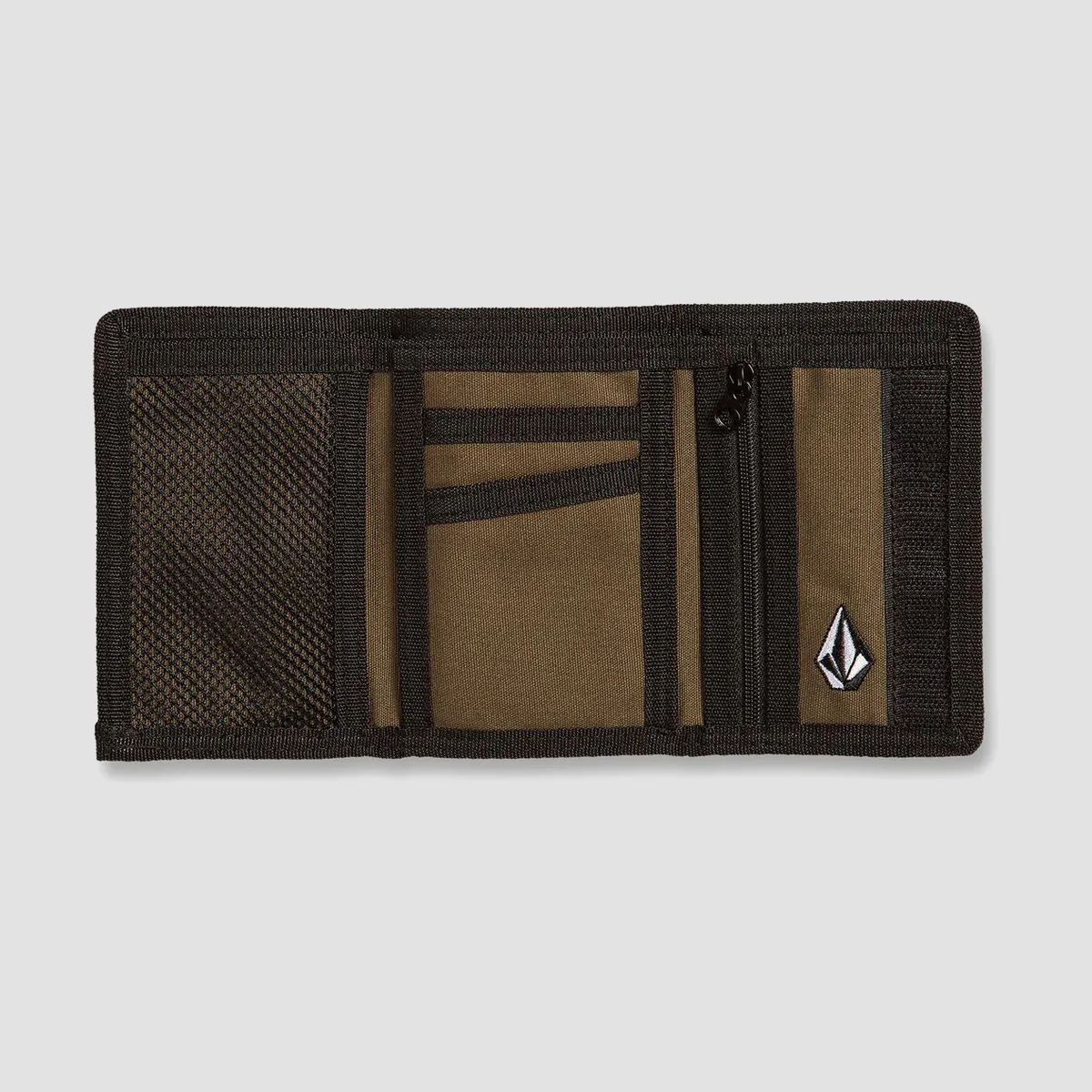 Volcom Ninetyfive Trifold Wallet Black - Image 2