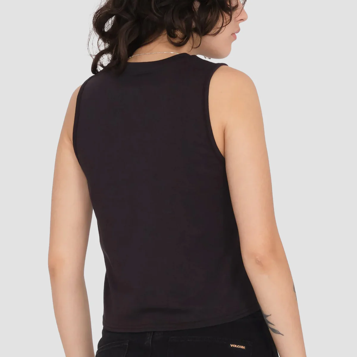 Volcom Nusun Tank Vests Black - Womens - Image 2