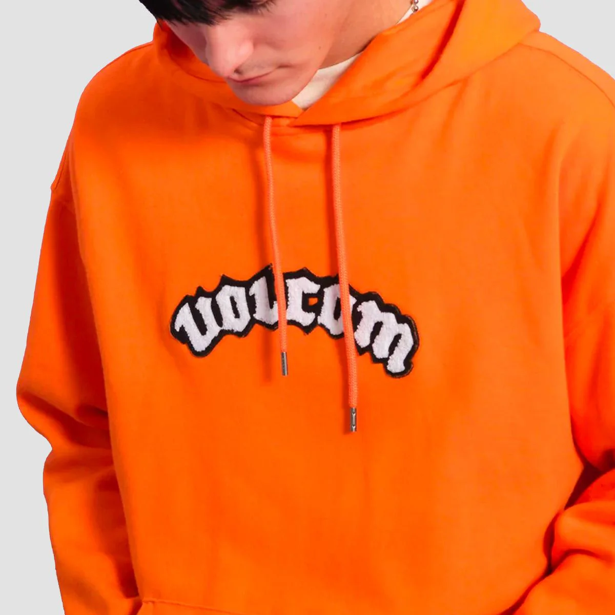 Volcom Obtic Pullover Hoodie Carrot - Image 2