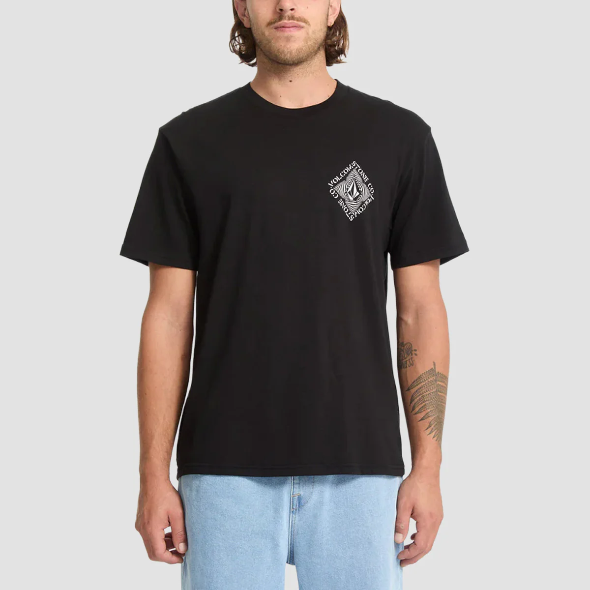 Volcom Obtical T-Shirt Black - Image 2