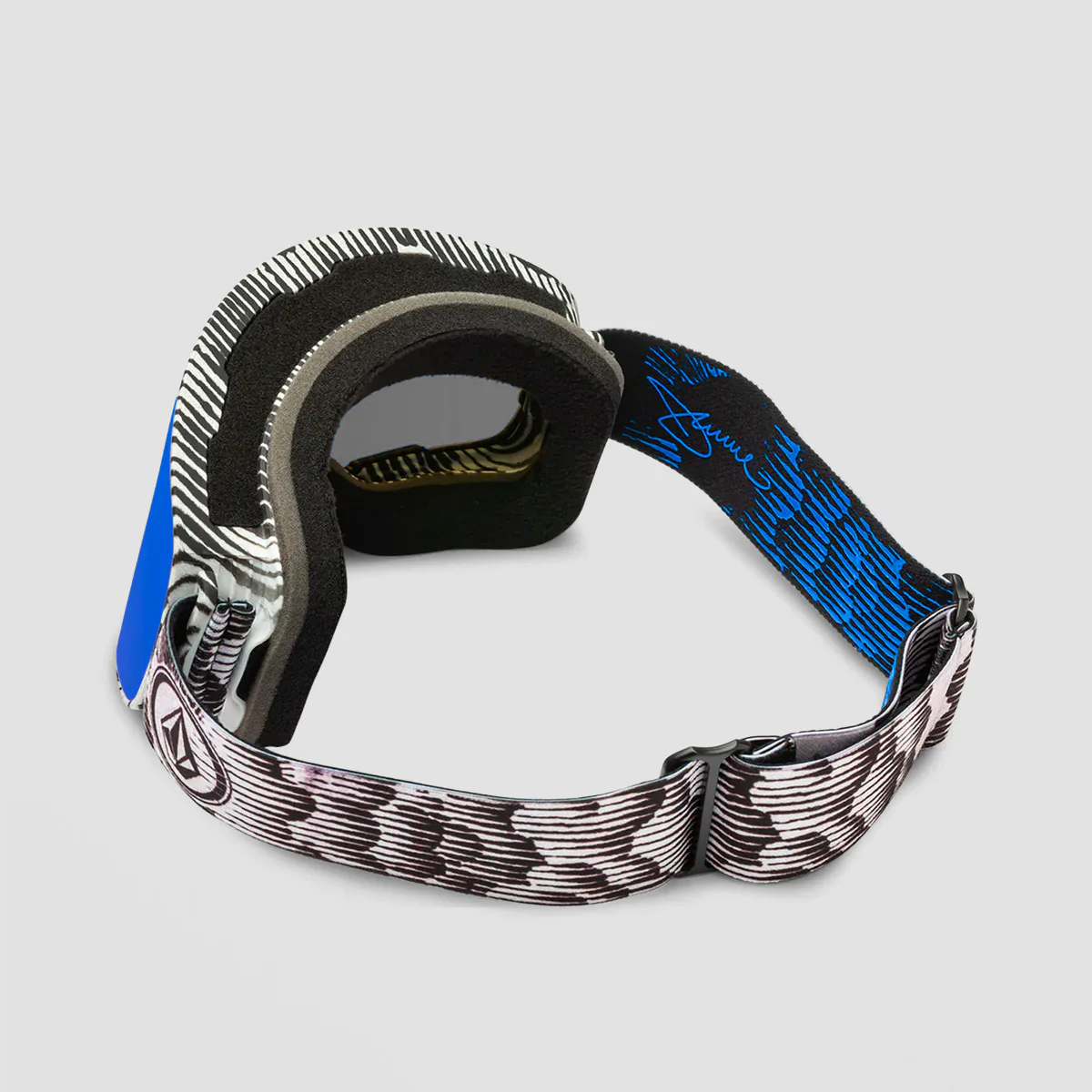 Volcom Odyssey Snow Goggles Jamie Lynn/Blue Chrome + Bonus Lens Yellow - Image 2