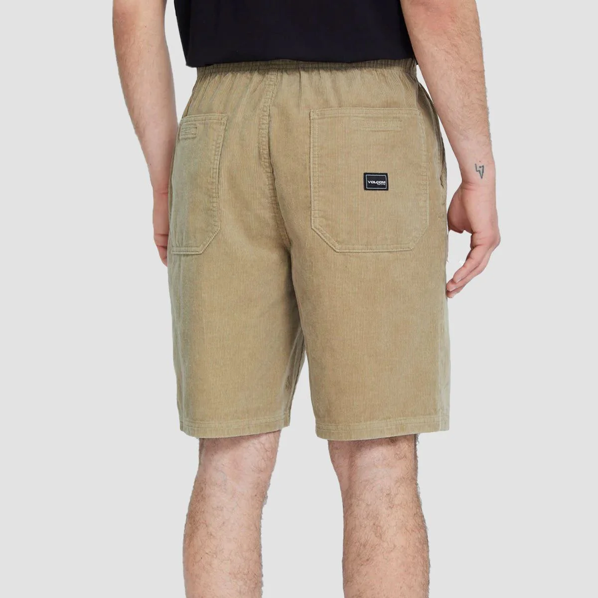 Volcom Outer Spaced 21" Shorts Khaki - Image 3