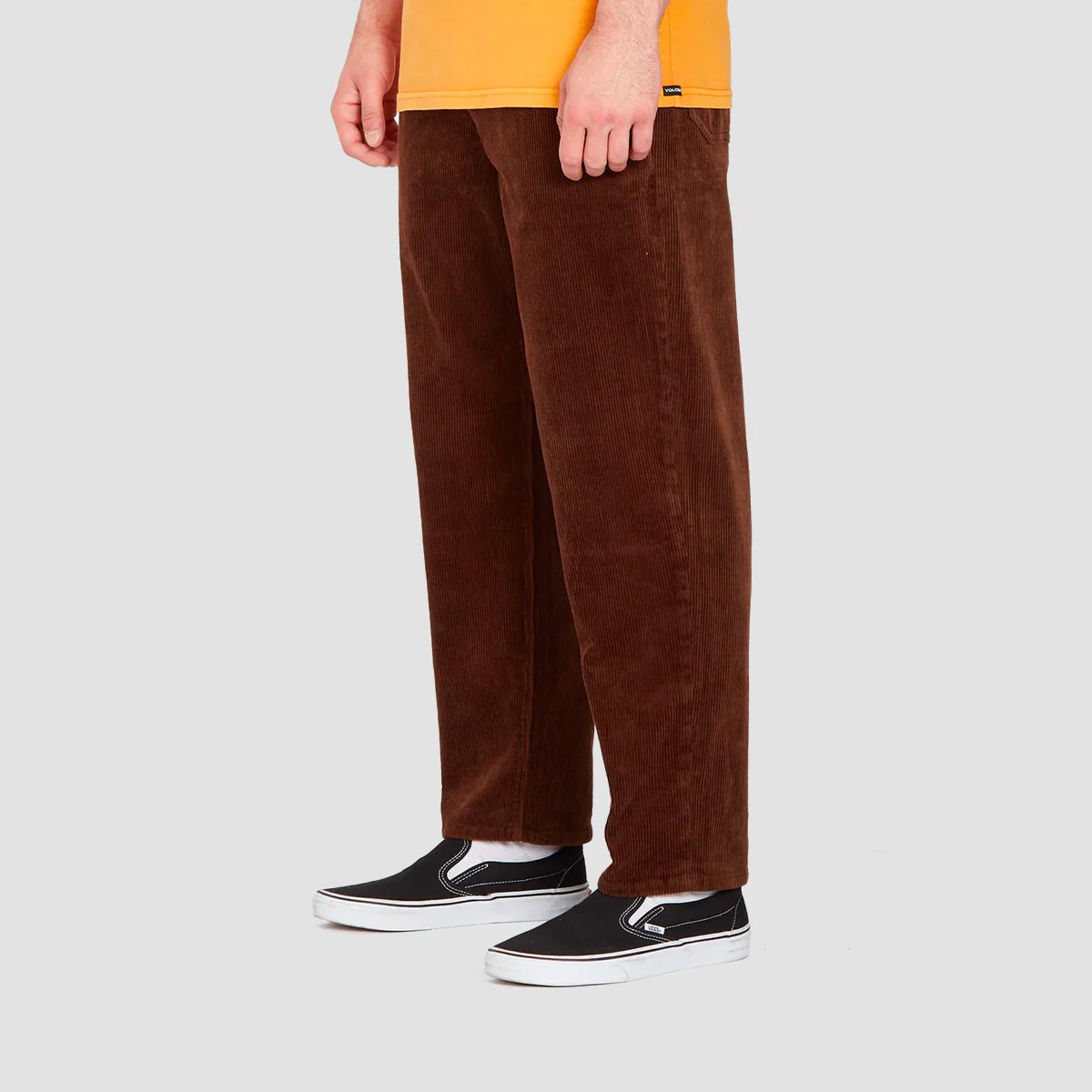 Volcom Outer Spaced EW Corduroy Pants Burro Brown - Image 2