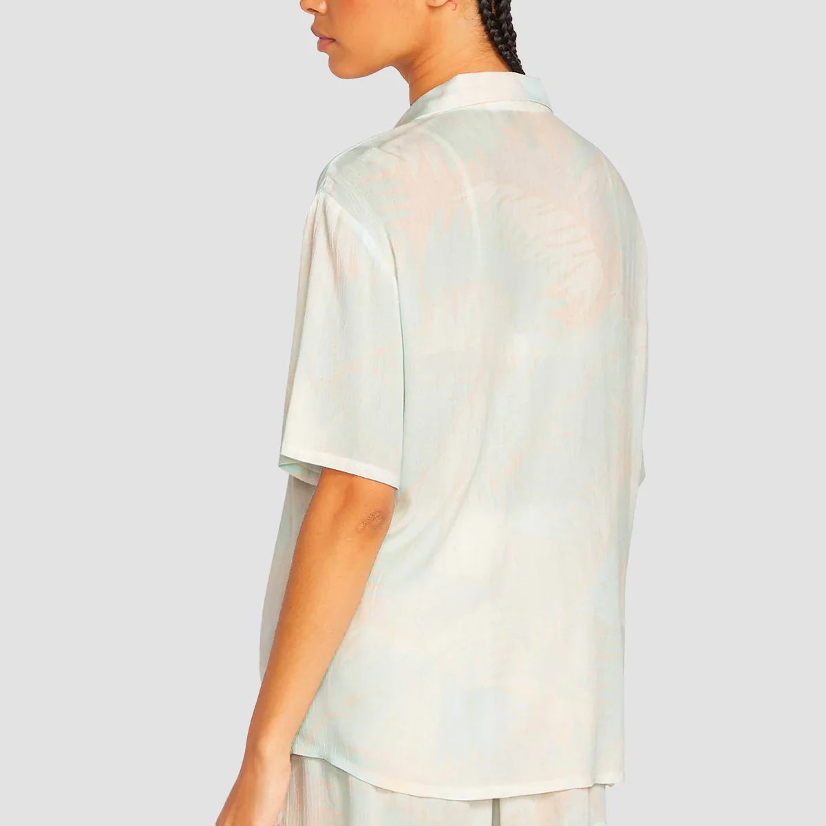 Volcom Palmy Nites Shirt Melon - Womens - Image 2