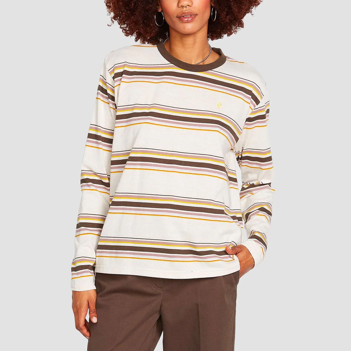 Volcom Party Pack Longsleeve T-Shirt Ash - Womens