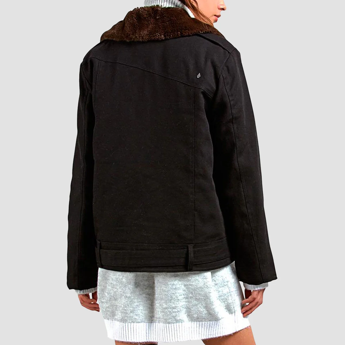 Volcom Perfectstone Jacket Black - Womens - Image 3