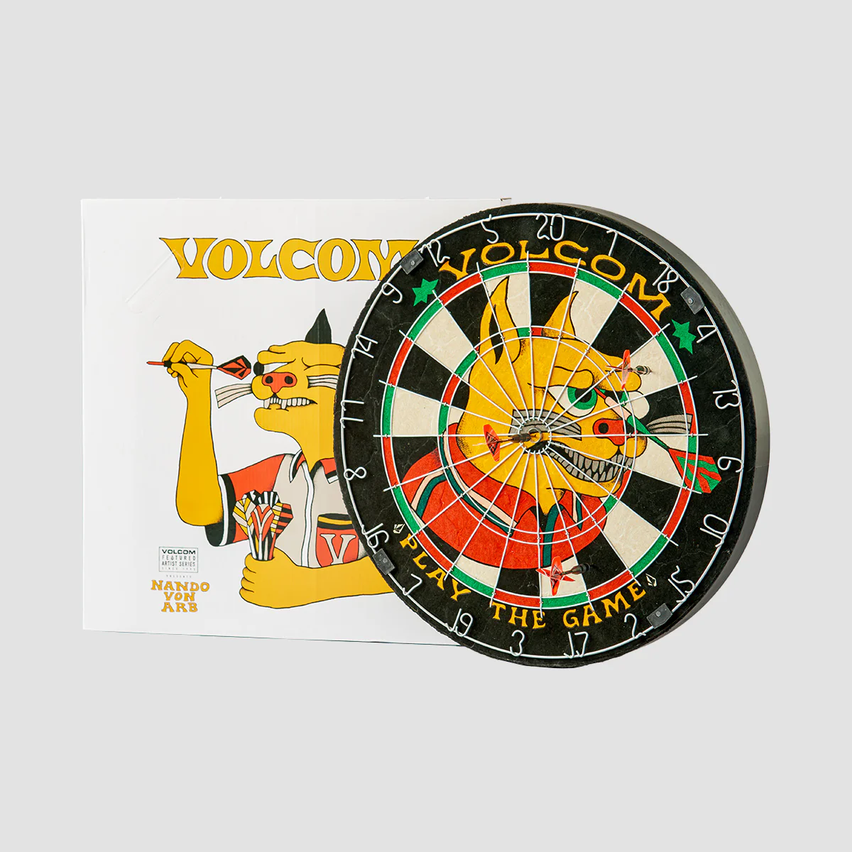 Volcom Play The Game Dartboard - Image 6