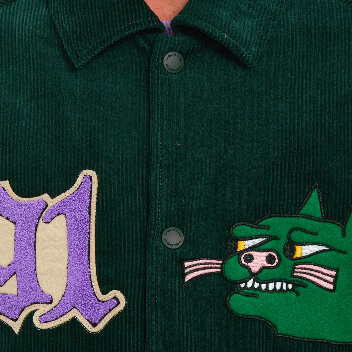 Volcom Play The Game FA Nando Von Arb Jacket Ponderosa Pine - Image 4