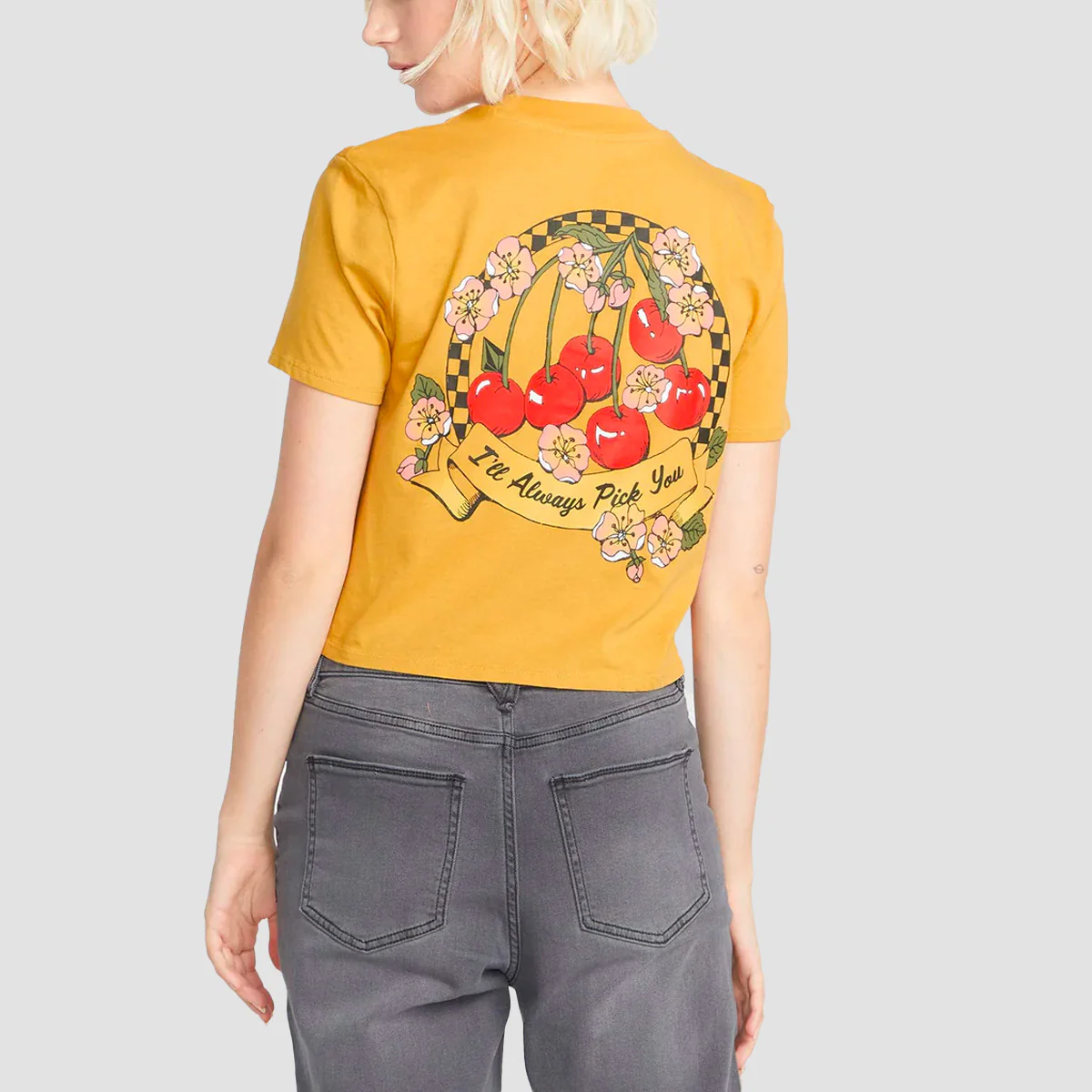 Volcom Pocket Dial T-Shirt Dijon - Womens - Image 2
