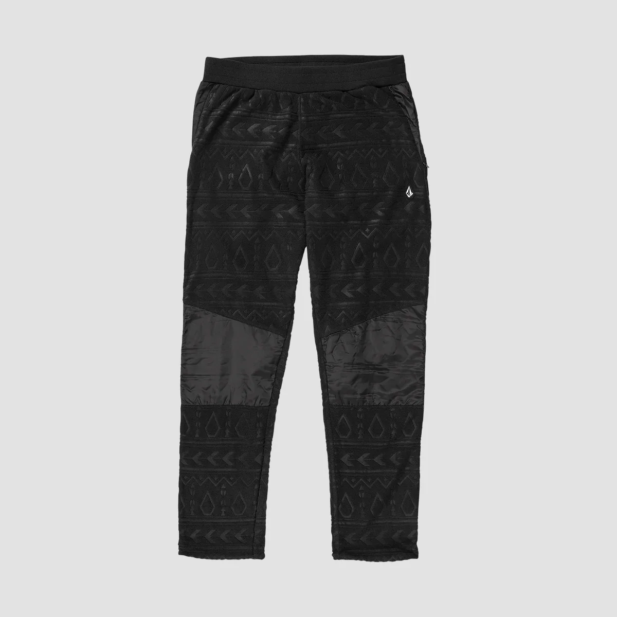 Volcom Polar Fleece Pants Black - Womens - Image 2
