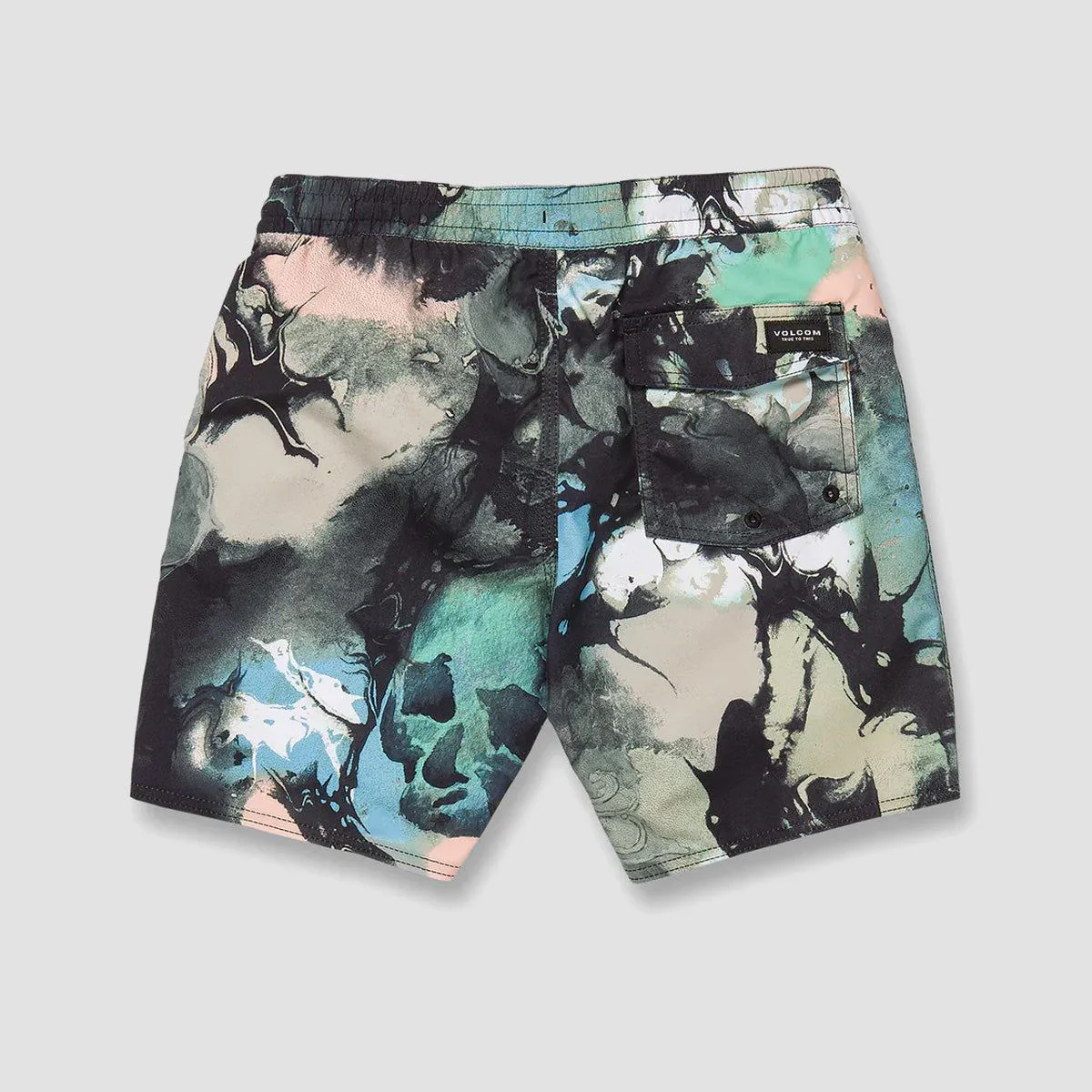 Volcom Polly Pack 12" Boardshorts Navy - Kids - Image 2