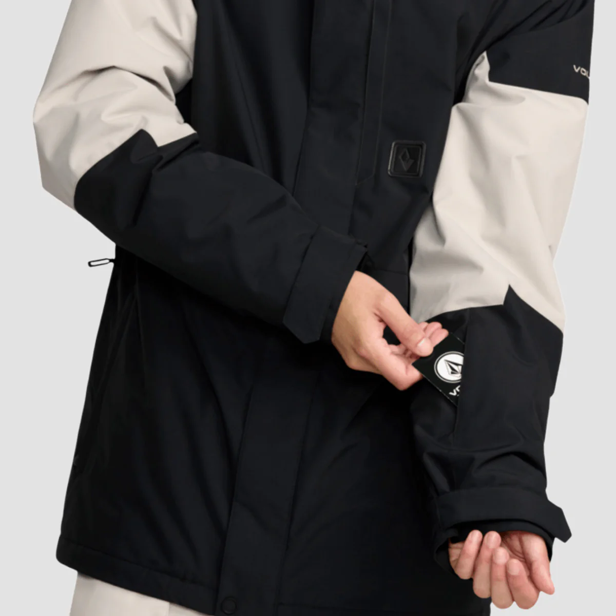 Volcom Primry Ins 10K Snow Jacket Black - Image 4