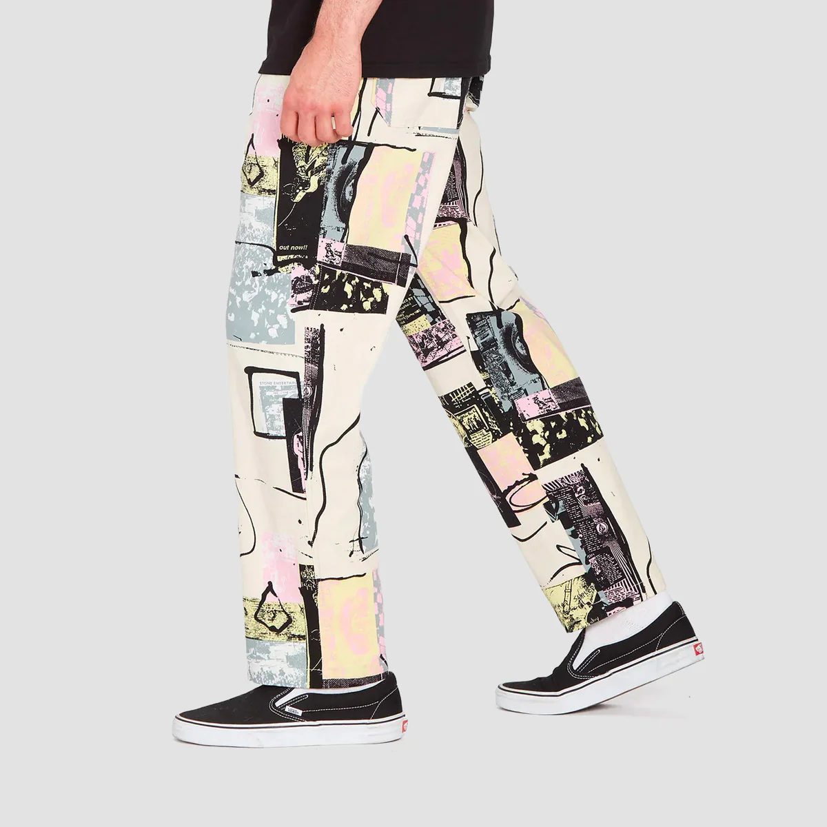 Volcom Psychstone EW Pants Whitecap Grey - Image 2