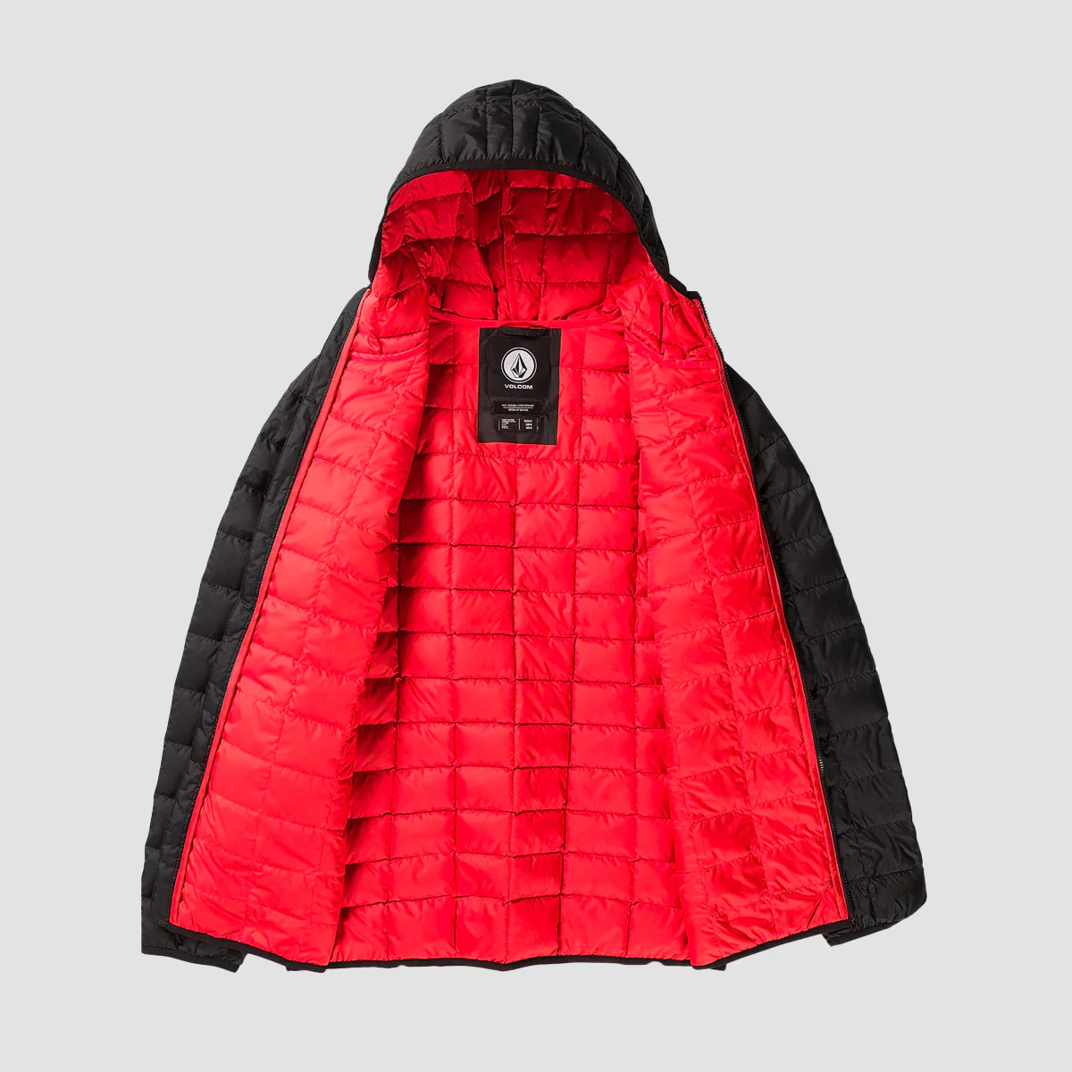 Volcom Puff Puff Give Snow Jacket Black - Image 3