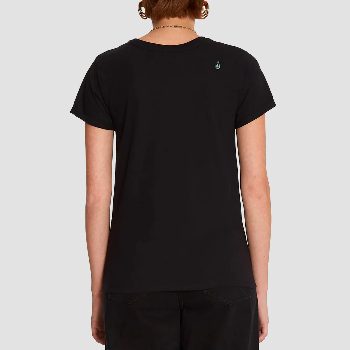 Volcom Radical Daze 2 T-Shirt Black - Womens - Image 2