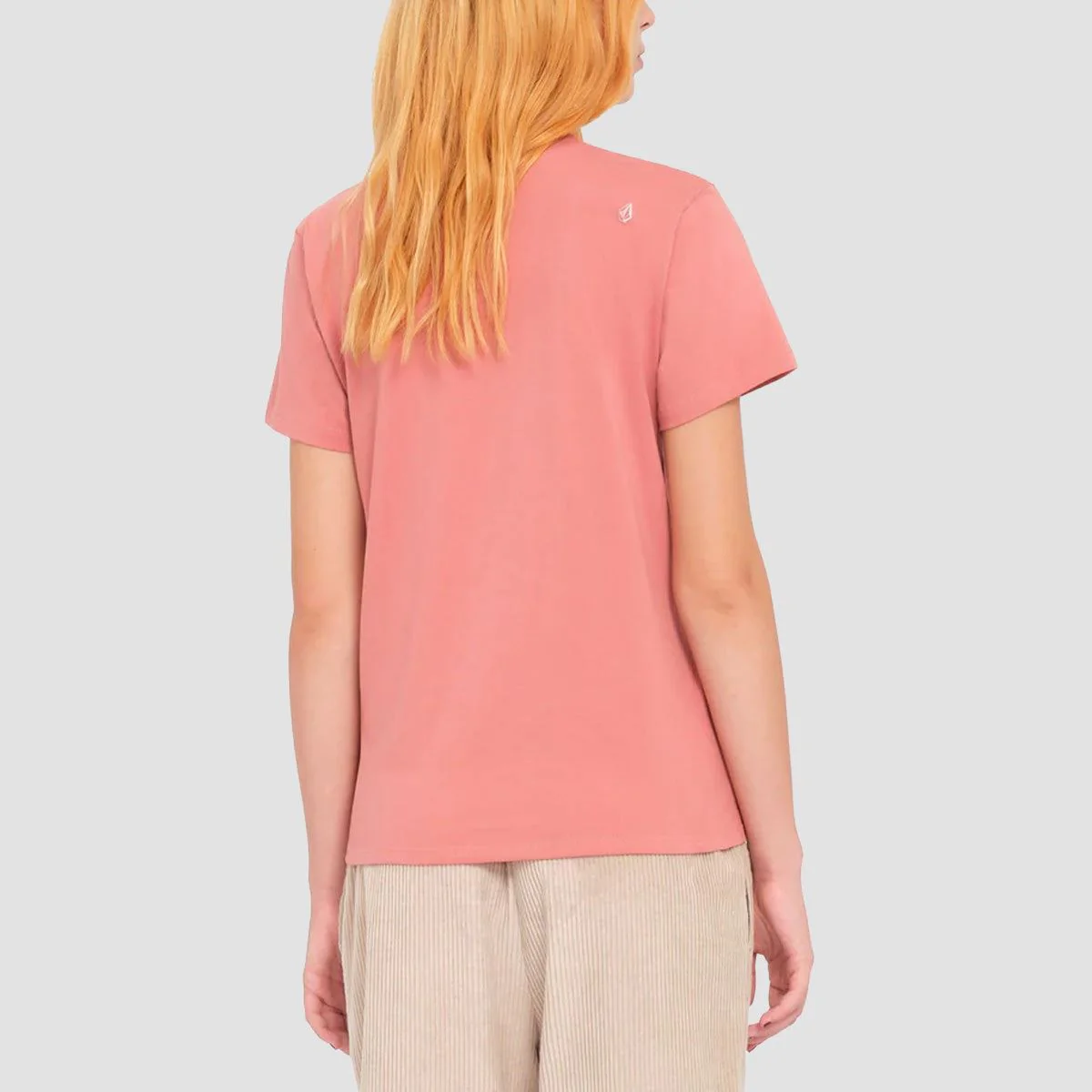 Volcom Radical Daze T-Shirt Mauve Rose - Womens - Image 2