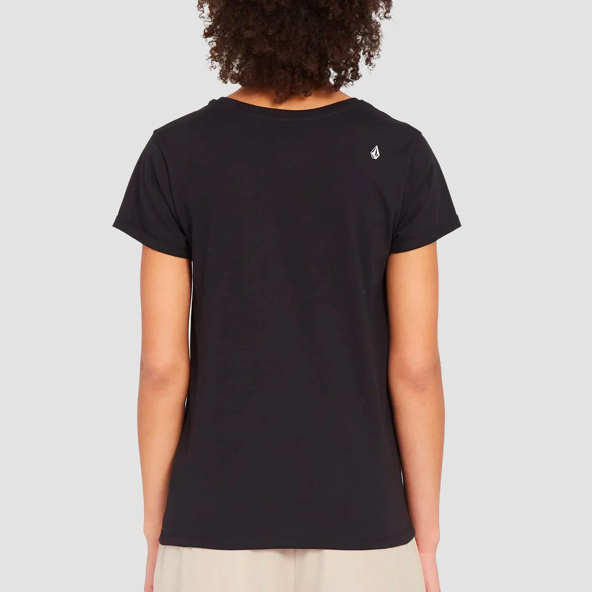 Volcom Radical Daze T-Shirt Black - Womens - Image 2
