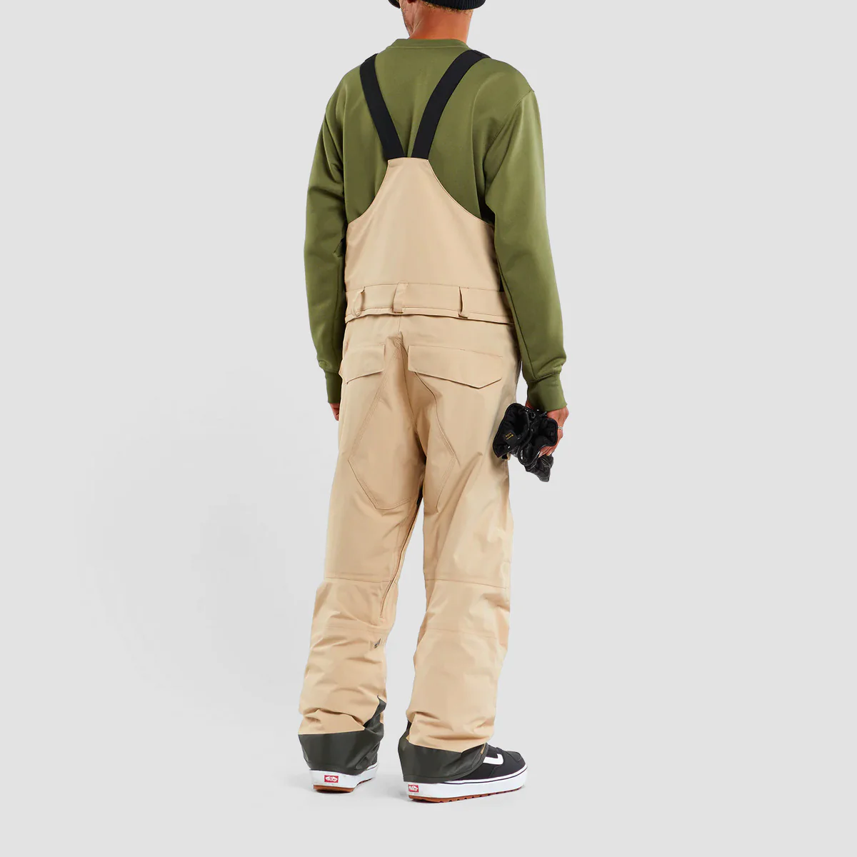 Volcom Rain Gore-Tex Bib Snow Pants Khakiest - Image 2