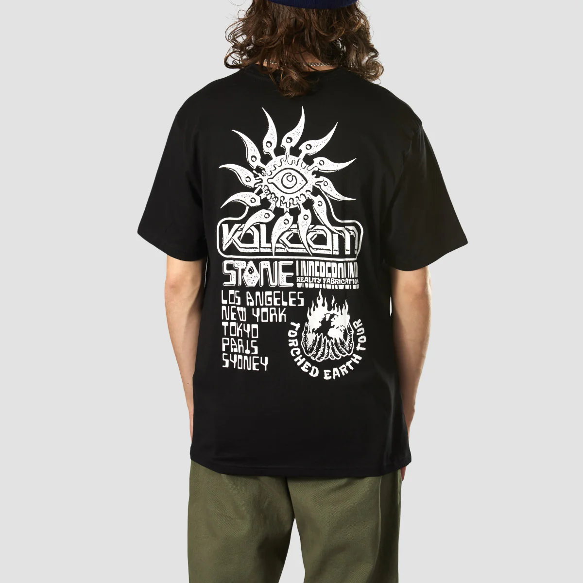 Volcom Realityfab T-Shirt Black - Image 2