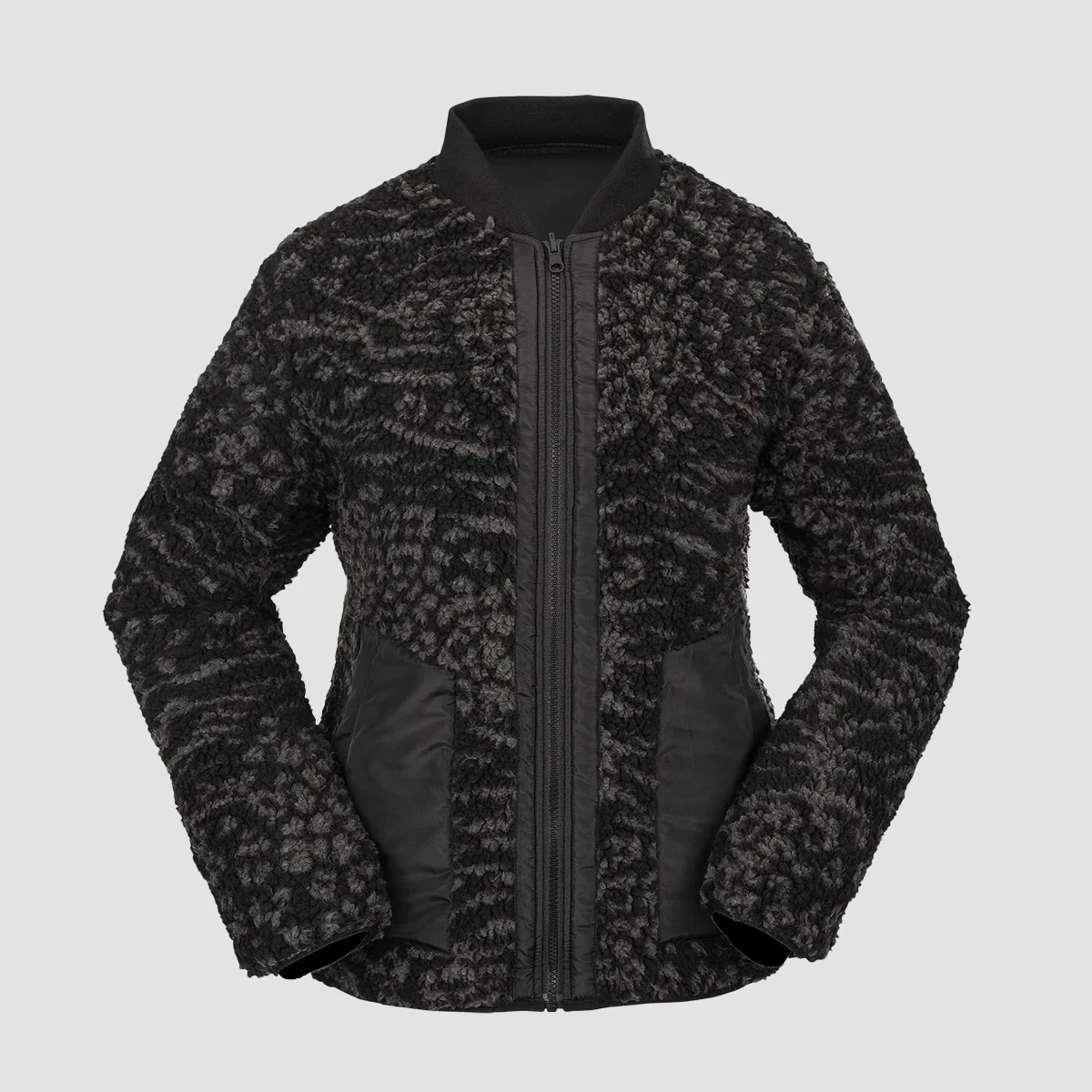 Volcom Reversible Polar Jacket Black - Womens - Image 2