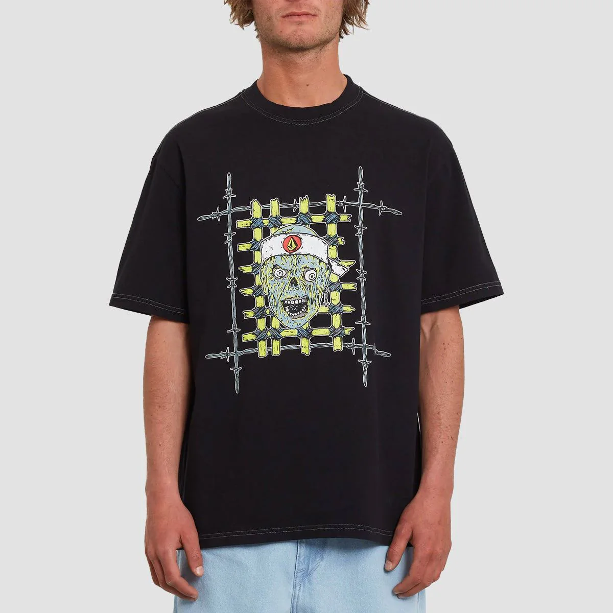 Volcom Richard French FA Loose Fit T-Shirt Black
