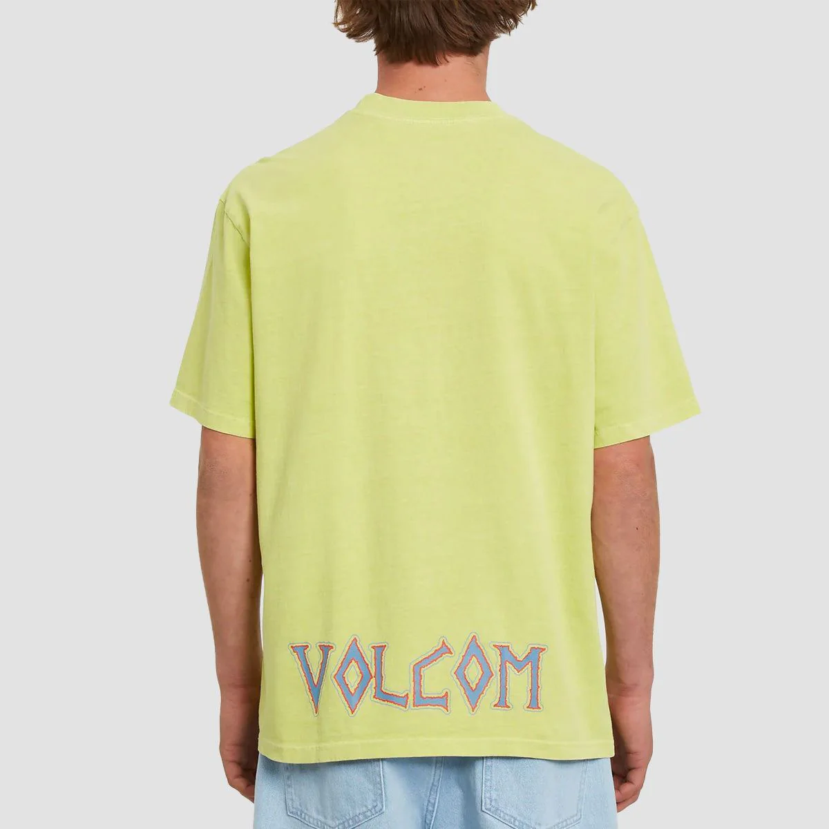Volcom Richard French FA Loose Fit T-Shirt Limeade - Image 2