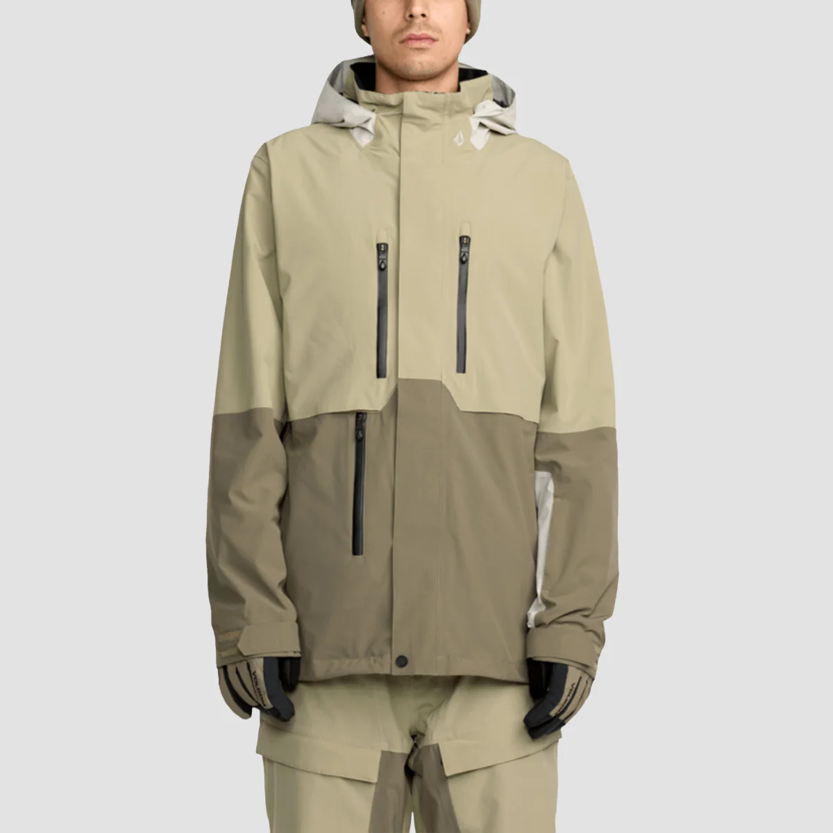 Volcom RNGE Stretch 30K Snow Jacket Moss Green