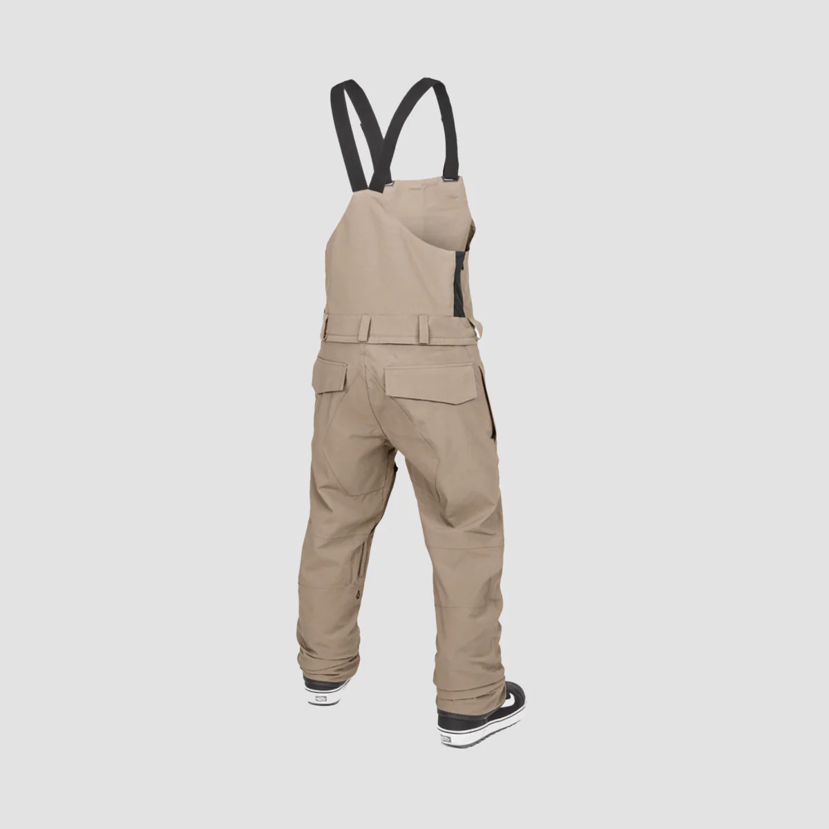 Volcom Roan 15K Bib Overrall Snow Pants Chestnut Brown - Image 2