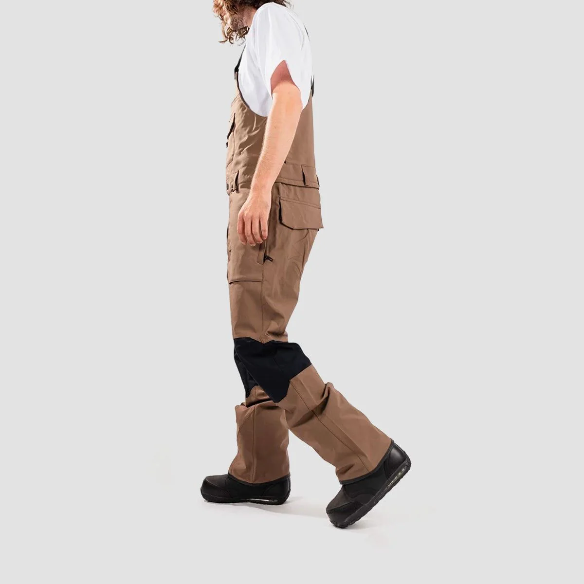 Volcom Roan Bib Snow Pants Teak - Image 3
