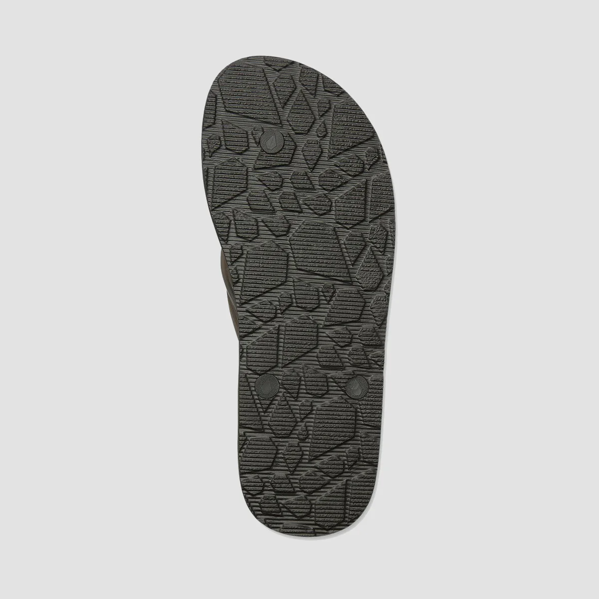 Volcom Rocker 2 Flip Flops Asphalt Black - Image 3