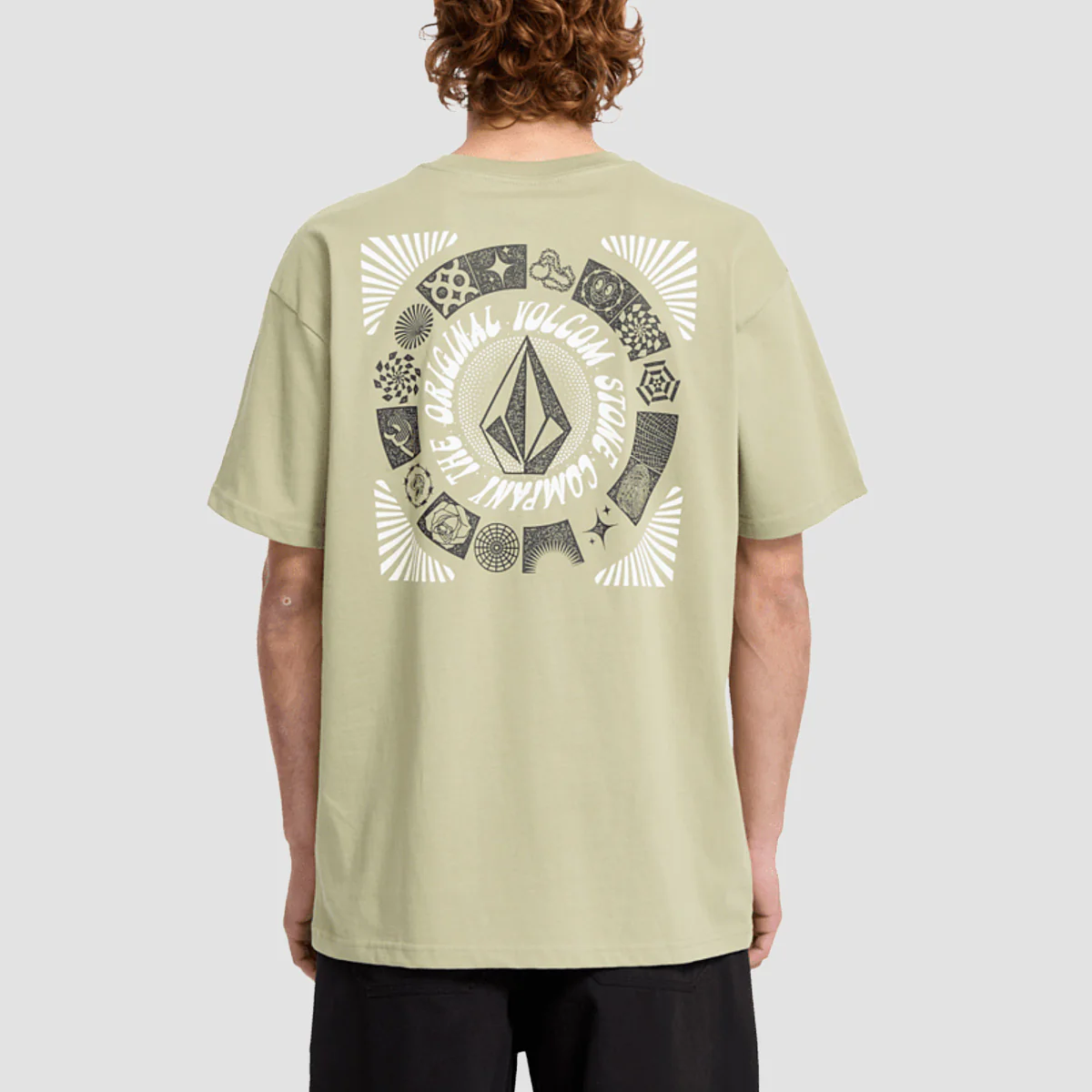 Volcom Round Out T-Shirt Green Tea