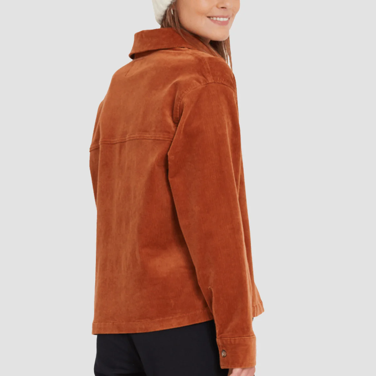 Volcom Sha Lala Shacket Jacket Mocha - Womens - Image 2