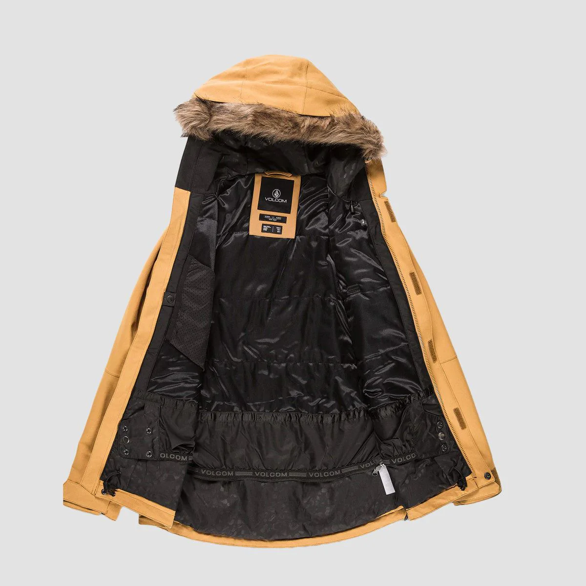 Volcom Shadow Ins Snow Jacket Caramel - Womens - Image 3