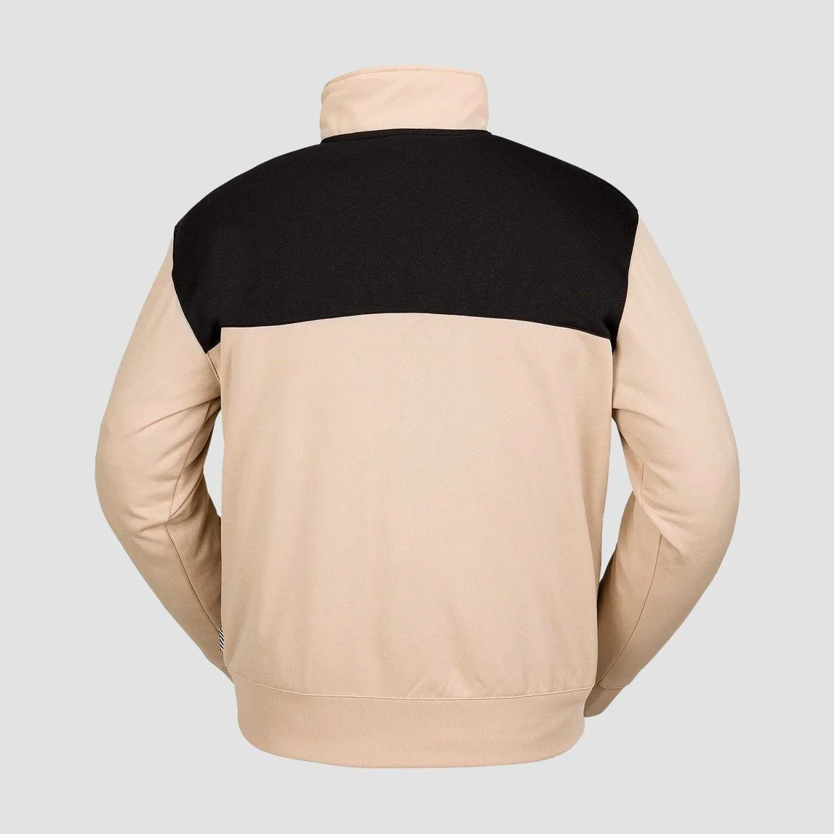 Volcom She 2 Mock Neck Pullover Fleece Khakiest - Image 2