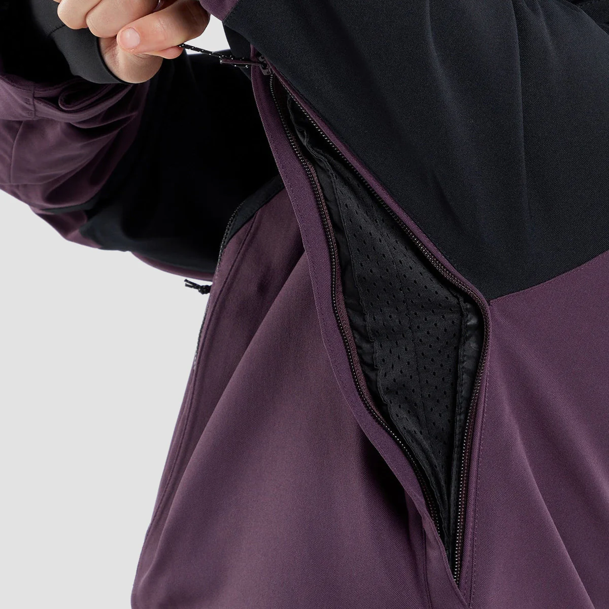 Volcom Shelter 3D Stretch Snow Jacket Blackberry - Womens - Image 4