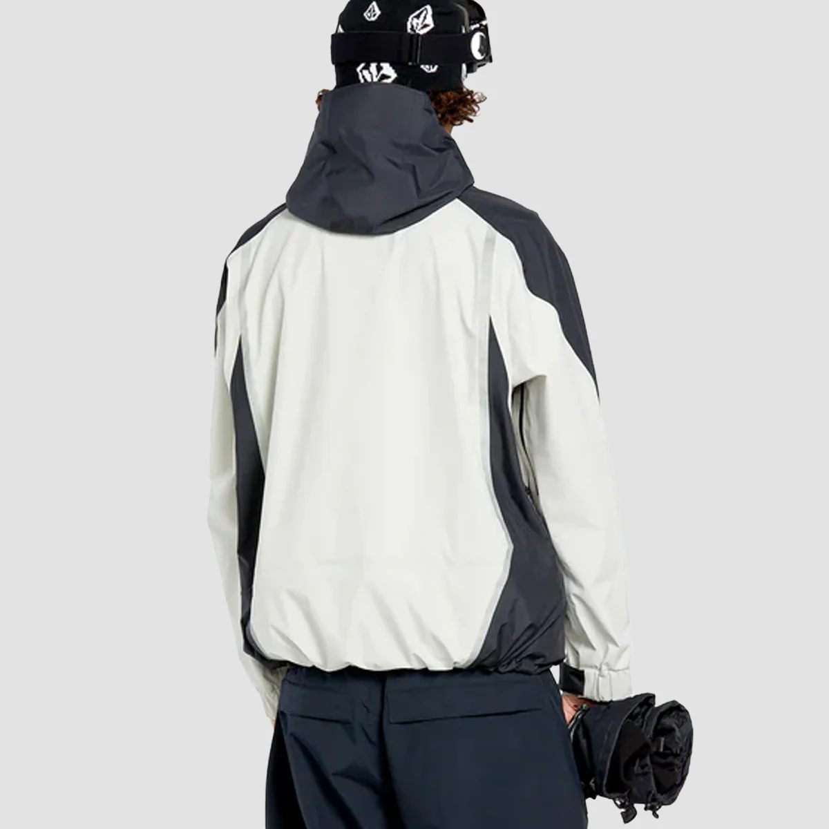 Volcom Side Hit Snow Shell Jacket Stone - Image 2