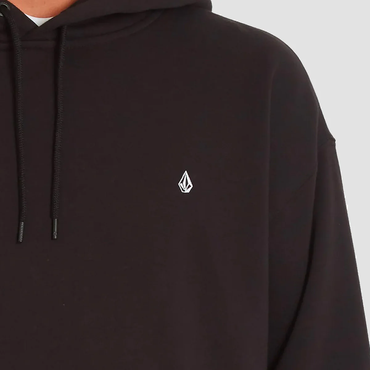 Volcom Single Stone Pullover Hoodie Black - Image 2